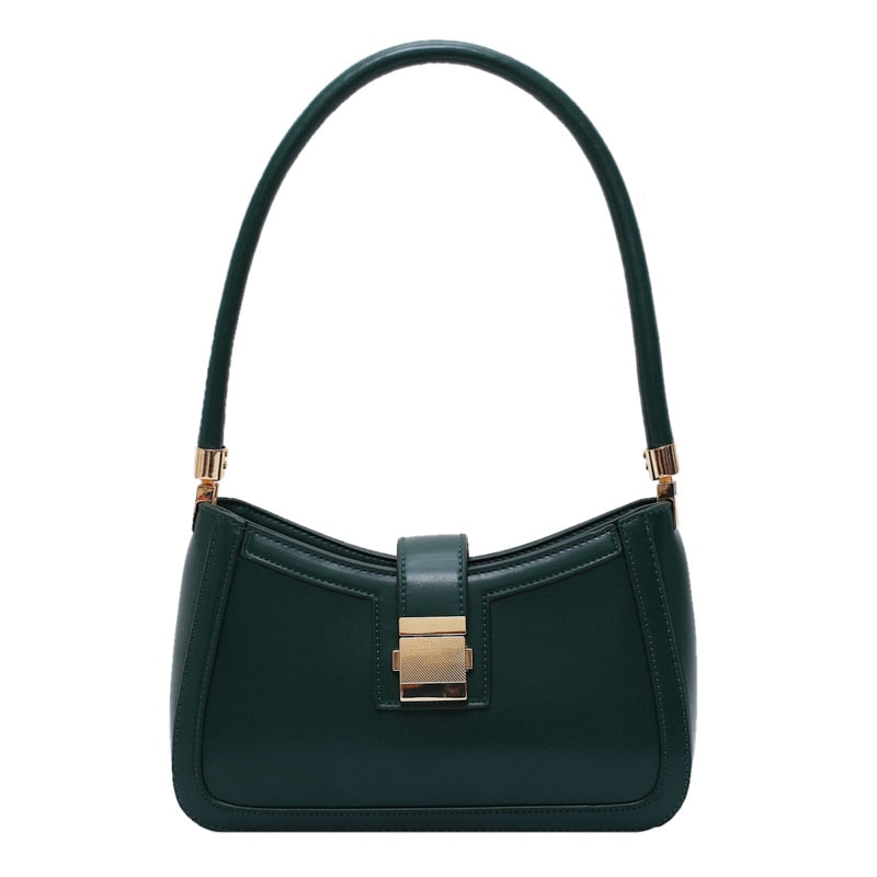 Stylische Schultertasche links | Designer-Handtasche für Damen mit Reißverschluss