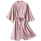 Cripes Peignoir Robe Satin - Vêtements De Nuit