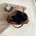 Wildleder Schulter Handtasche