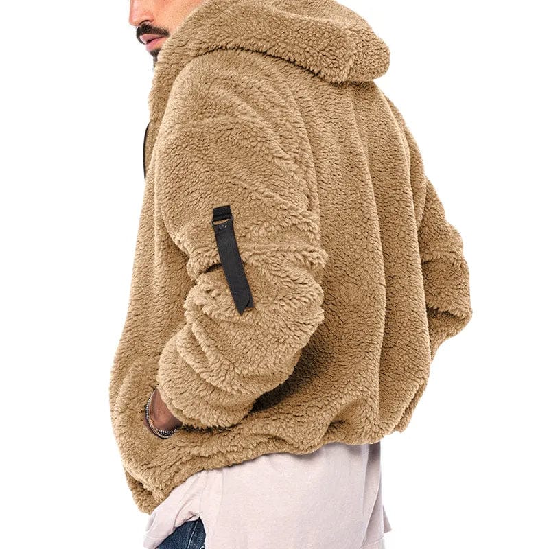 Veste Sherpa en velours