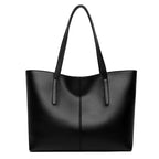 Damen Schultertasche aus hochwertigem PU-Leder mit großer Kapazität
