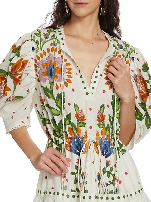 Mini-robe jardin d'été