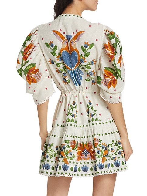 Mini-robe jardin d'été