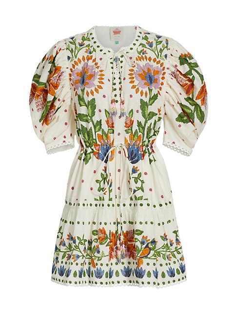 Mini-robe jardin d'été