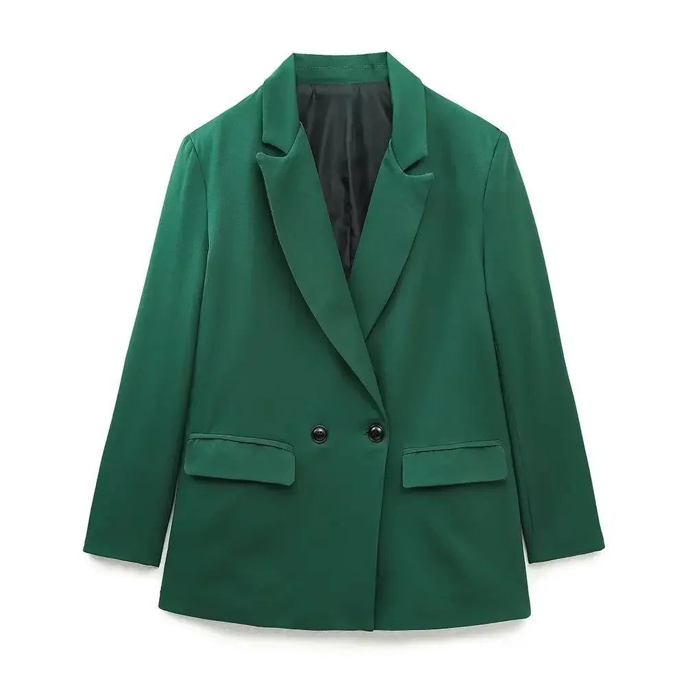 Valencia™ l Blazer de bureau croisé à double boutonnage