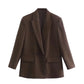 Valencia™ l Blazer de bureau croisé à double boutonnage