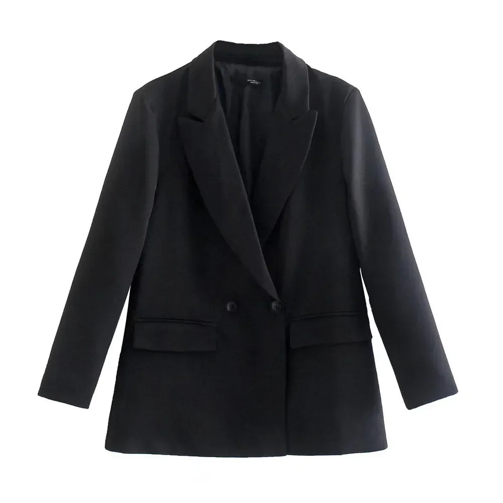 Valencia™ l Blazer de bureau croisé à double boutonnage