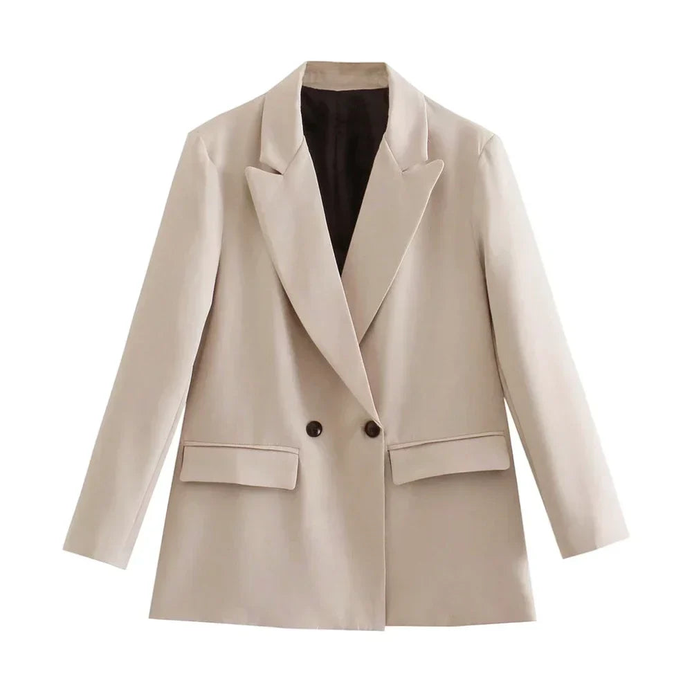 Valencia™ l Blazer de bureau croisé à double boutonnage