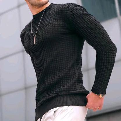 Pull-over en maille slim fit