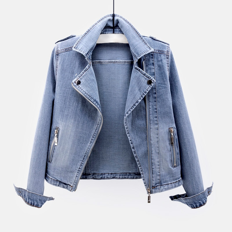 Crêpes | Veste en jean pour femme