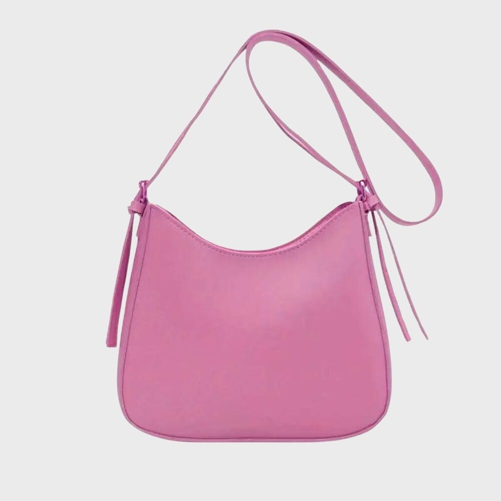Reißverschluss Kleine Schultertasche Kunstledertasche