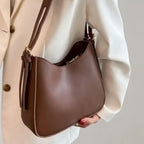 Reißverschluss Kleine Schultertasche Kunstledertasche