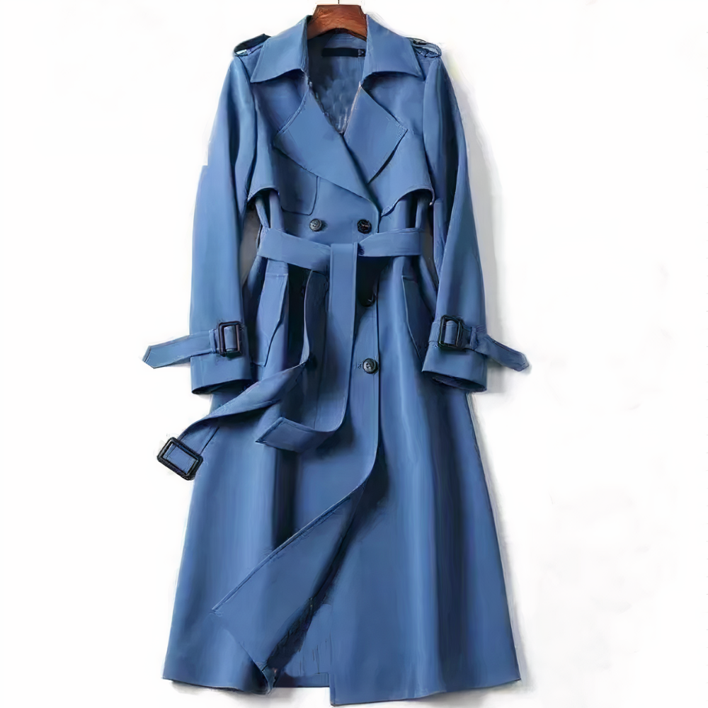 Trench-coat au-dessus du genou