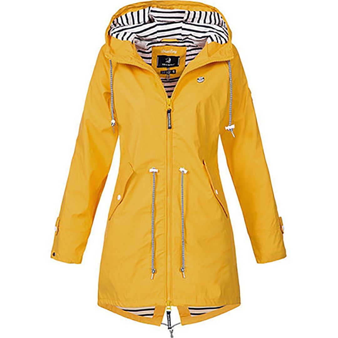 Imperméable long tendance pour femme