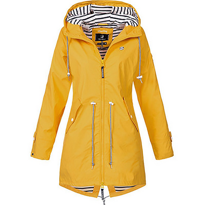 Imperméable long tendance pour femme