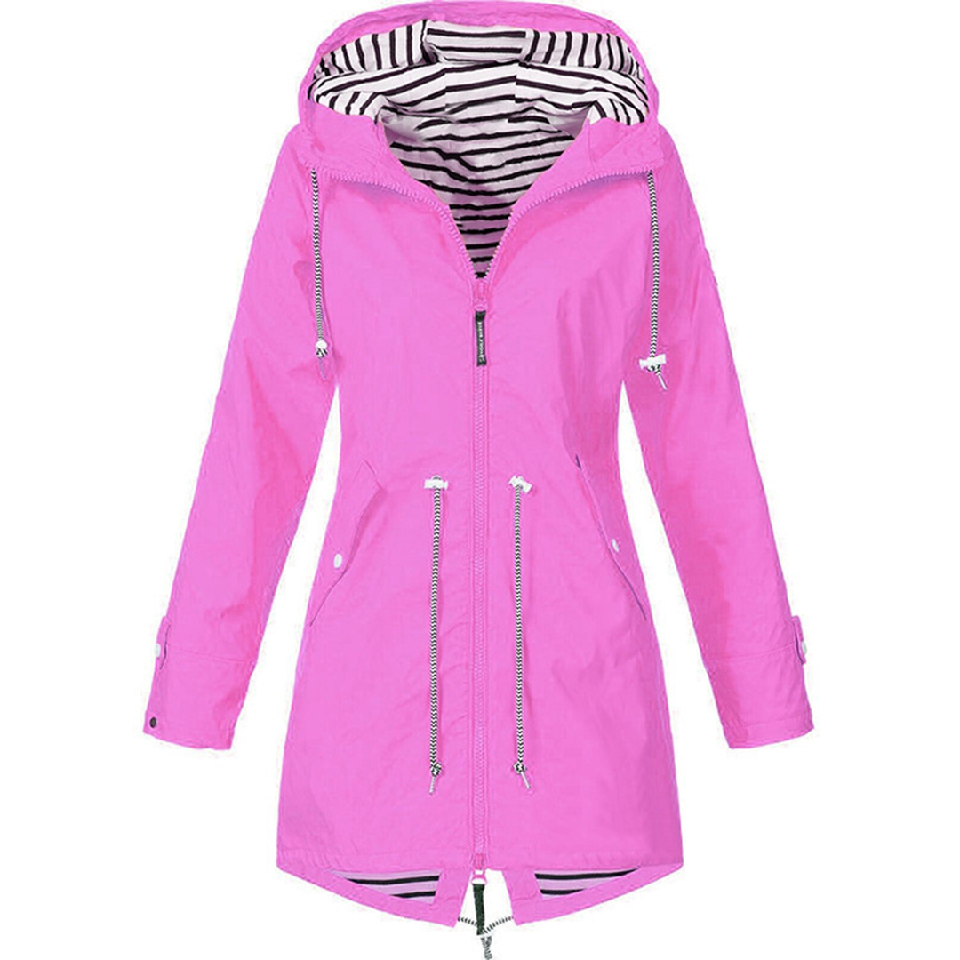 Imperméable long tendance pour femme