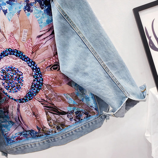 Veste en jean cripes | Ouicha