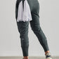 Crêpes | PANTALON DE JOGGING À CÔTES HAUTE