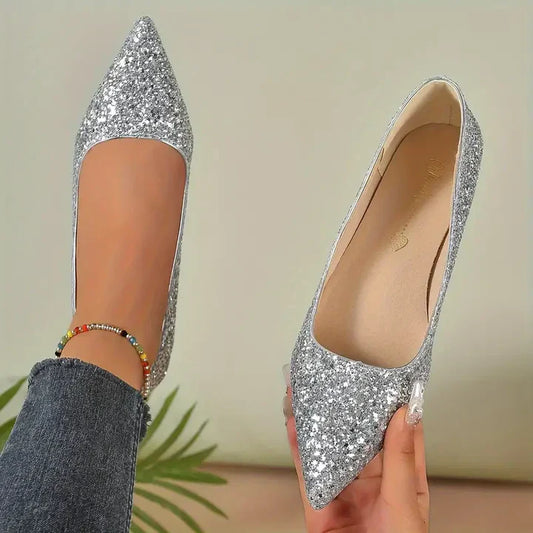 Chaussures à petits talons Glitter Glamor