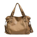 Luxus Leder Damen Schultertasche