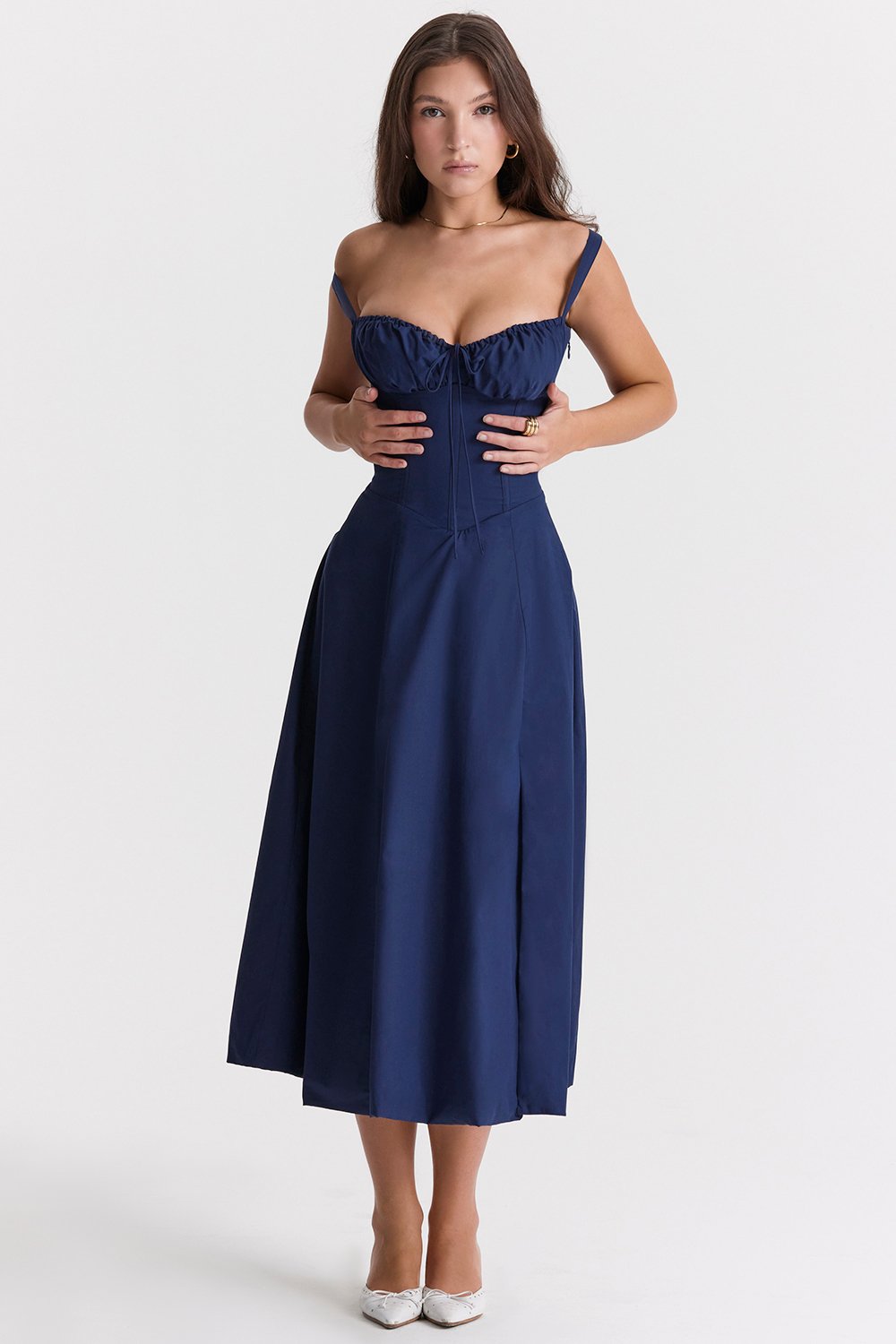 Robe bustier imprimée