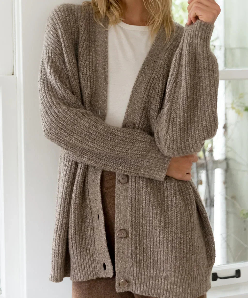 Magnifique cardigan à col en V