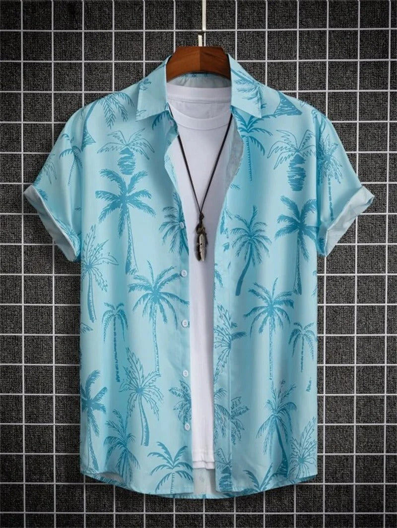 Cripes - La chemise hawaïenne imprimé floral 3D