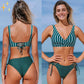 Ensemble bikini Cripes, pantalon fleuri et haut cache-cœur avec ficelles pour une sensation merveilleuse sous le soleil