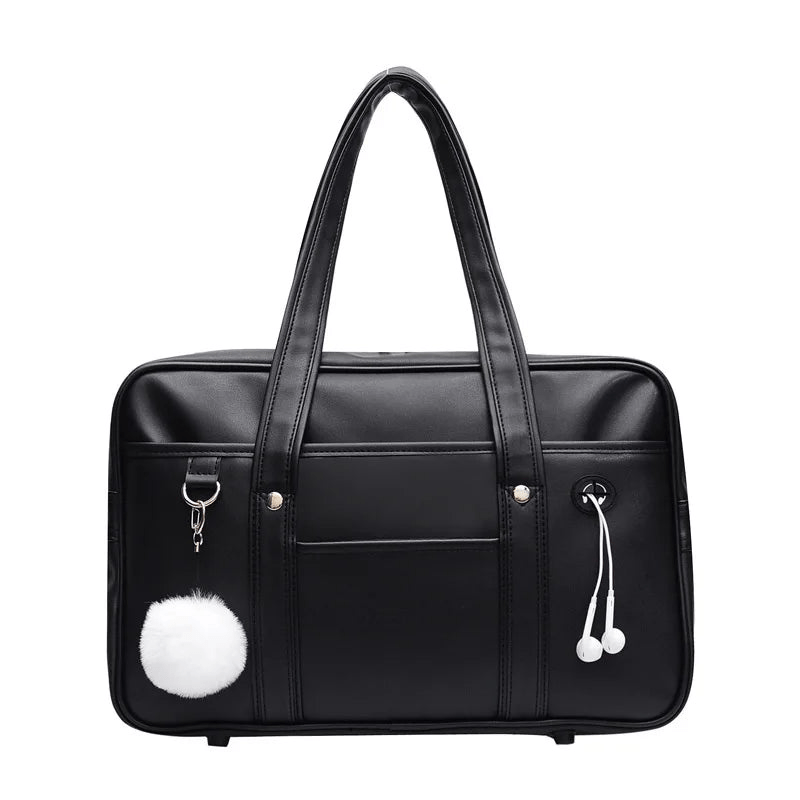 Luxuriöse Schultertasche mit mehreren Fächern und Reißverschluss