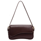 Kompakte Damen Schultertasche