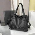 Luxus Leder Damen Schultertasche