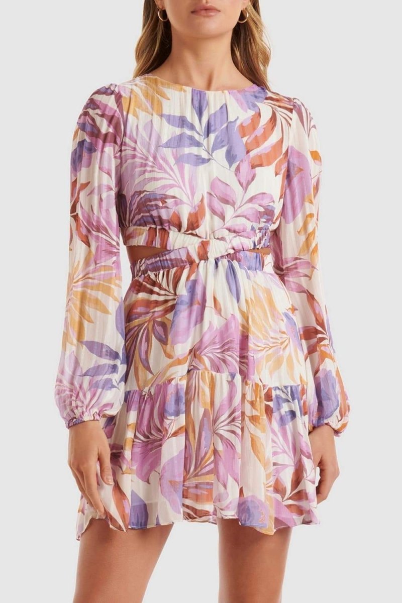 Mini robe imprimée