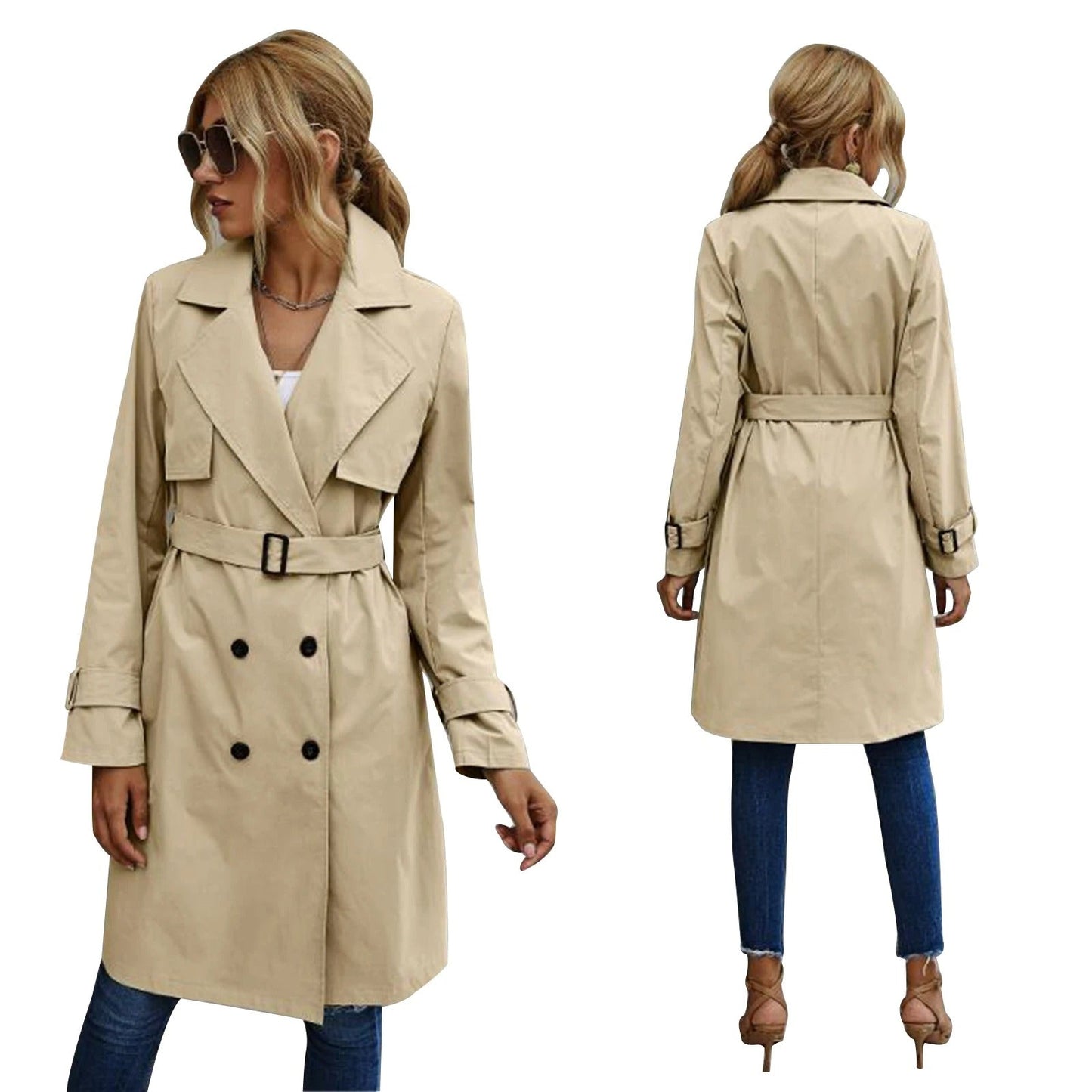 Cripes & Summer Veste Trench Femme