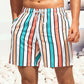 Boardshort homme à rayures verticales