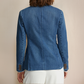 Cripes Denim Blazer Avec Boutons Dames