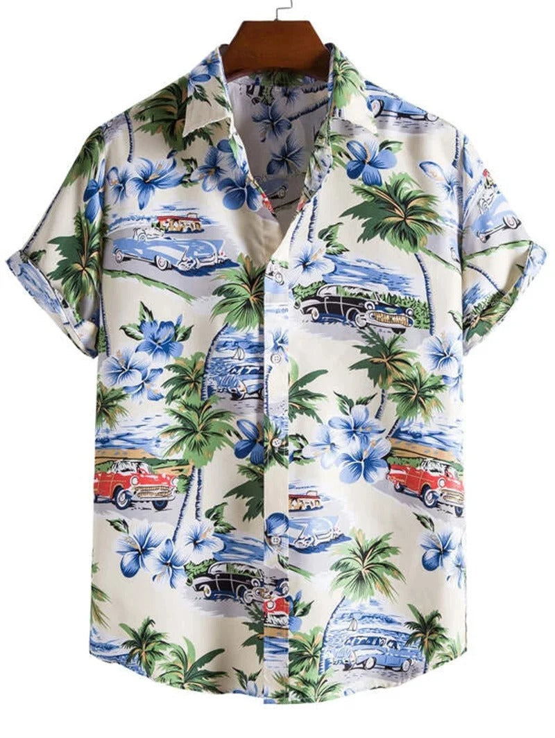 Cripes - La chemise hawaïenne imprimé floral 3D