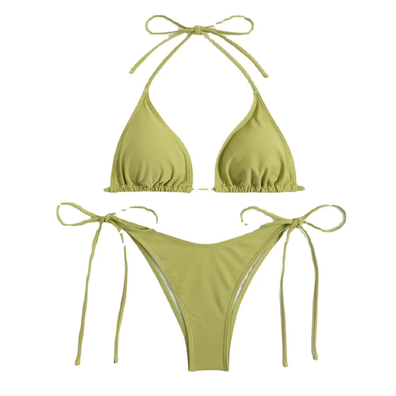 Bikini brésilien solide