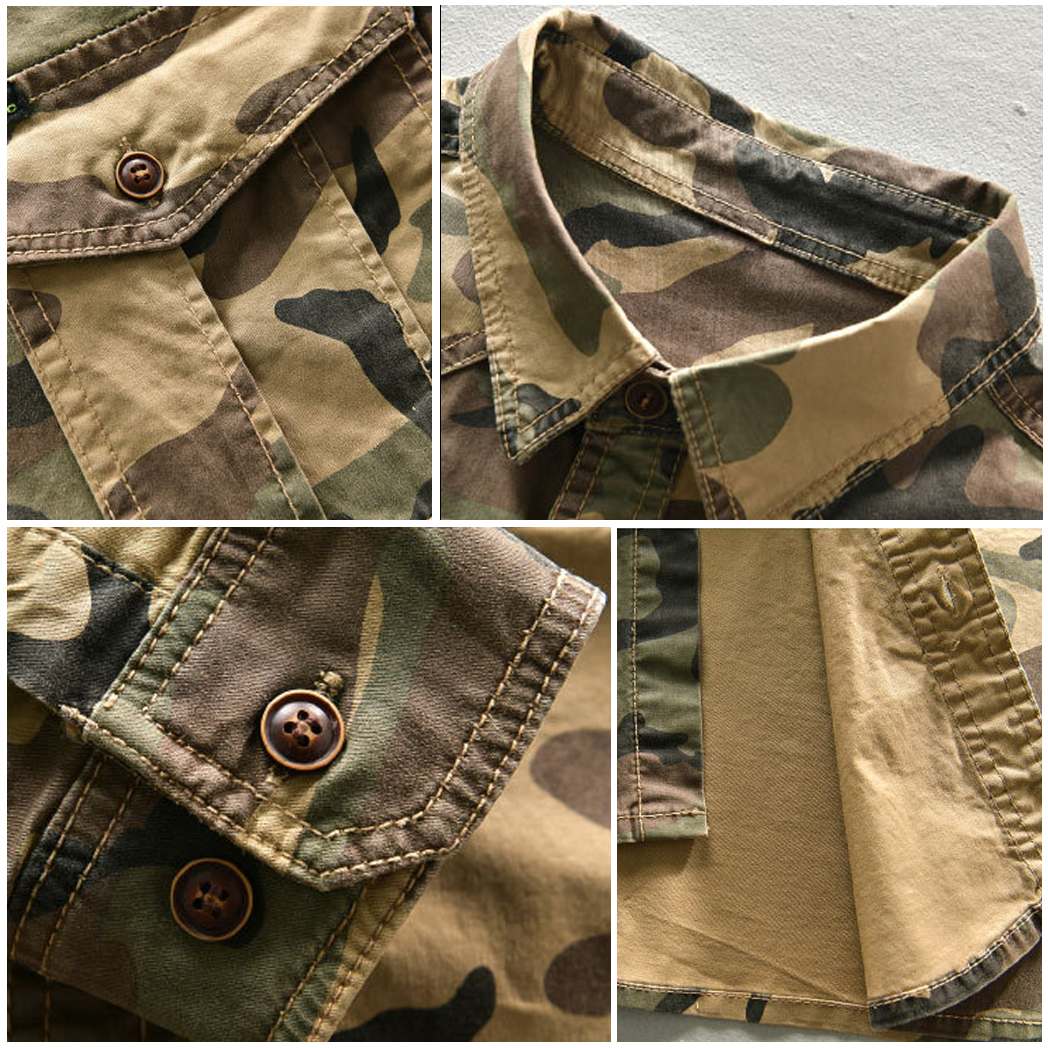 Woerley - Chemise camo