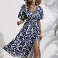 Robe au charme floral