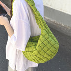 Falten Schultertasche für Frauen