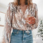 Blouse de fête moderne et brillante