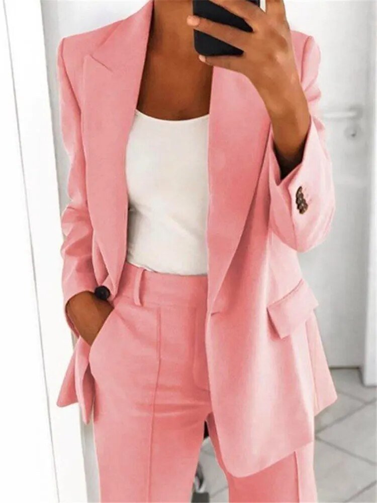 Marilyn™️ | Costume blazer élégant pour femme avec une coupe flatteuse