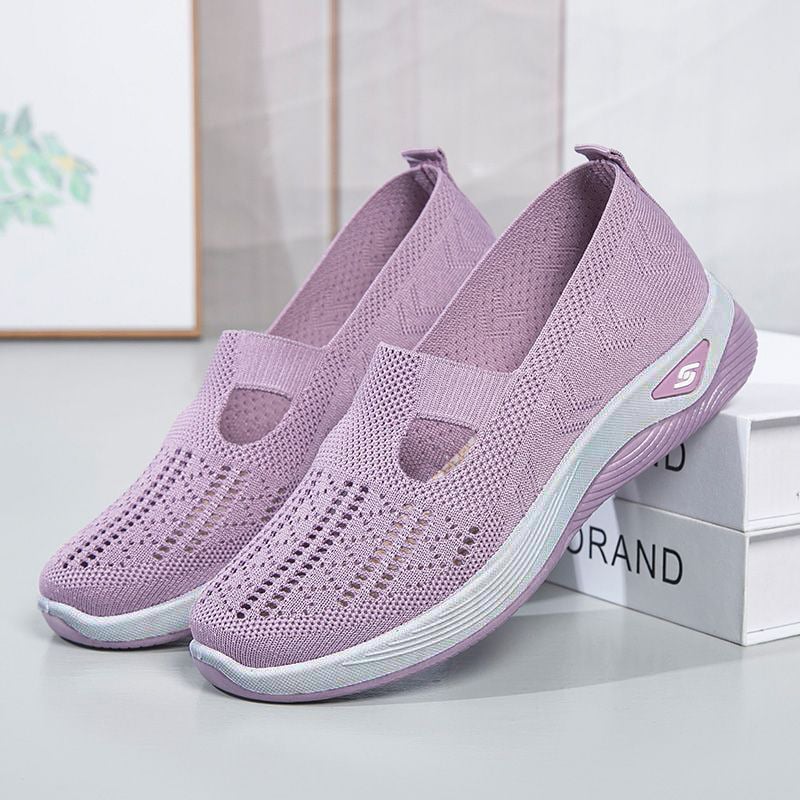 Chaussures pour femmes respirantes et à semelles souples