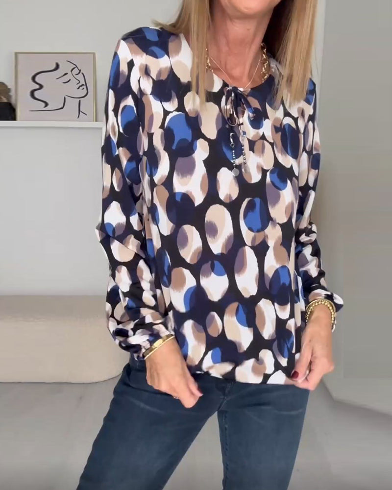 Blouse d'automne élégante