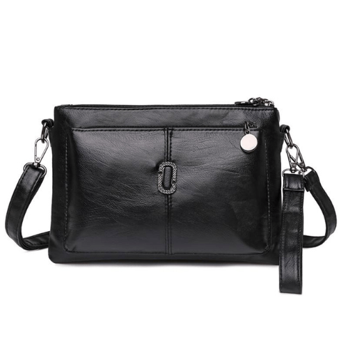 Kleine Leder Schultertasche Frauen Hochwertiges Lederhandwerk