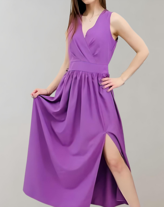 Robe magnifiquement ajustée avec tissu doux