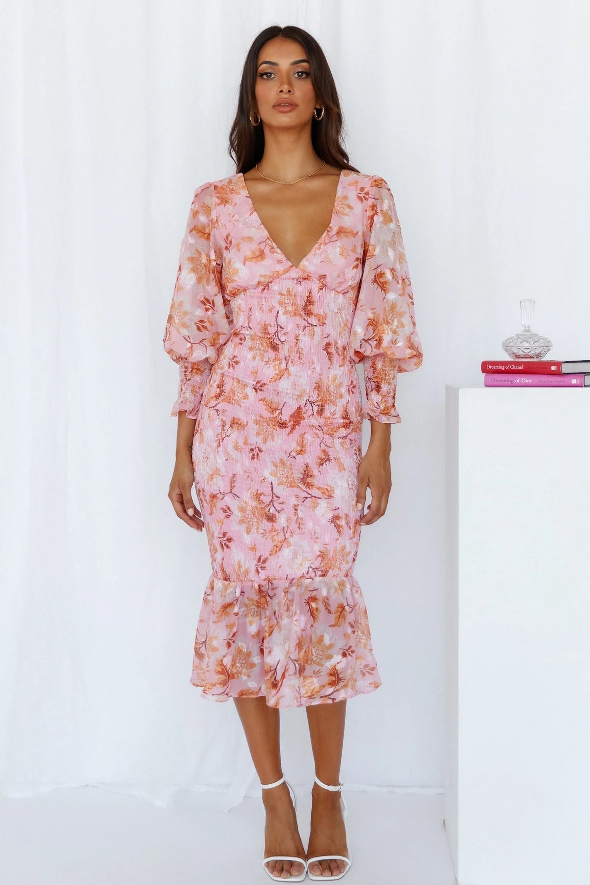 Robe D'été Cripes À Motif Floral