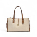 Elegante Canvas Tote-Handtasche