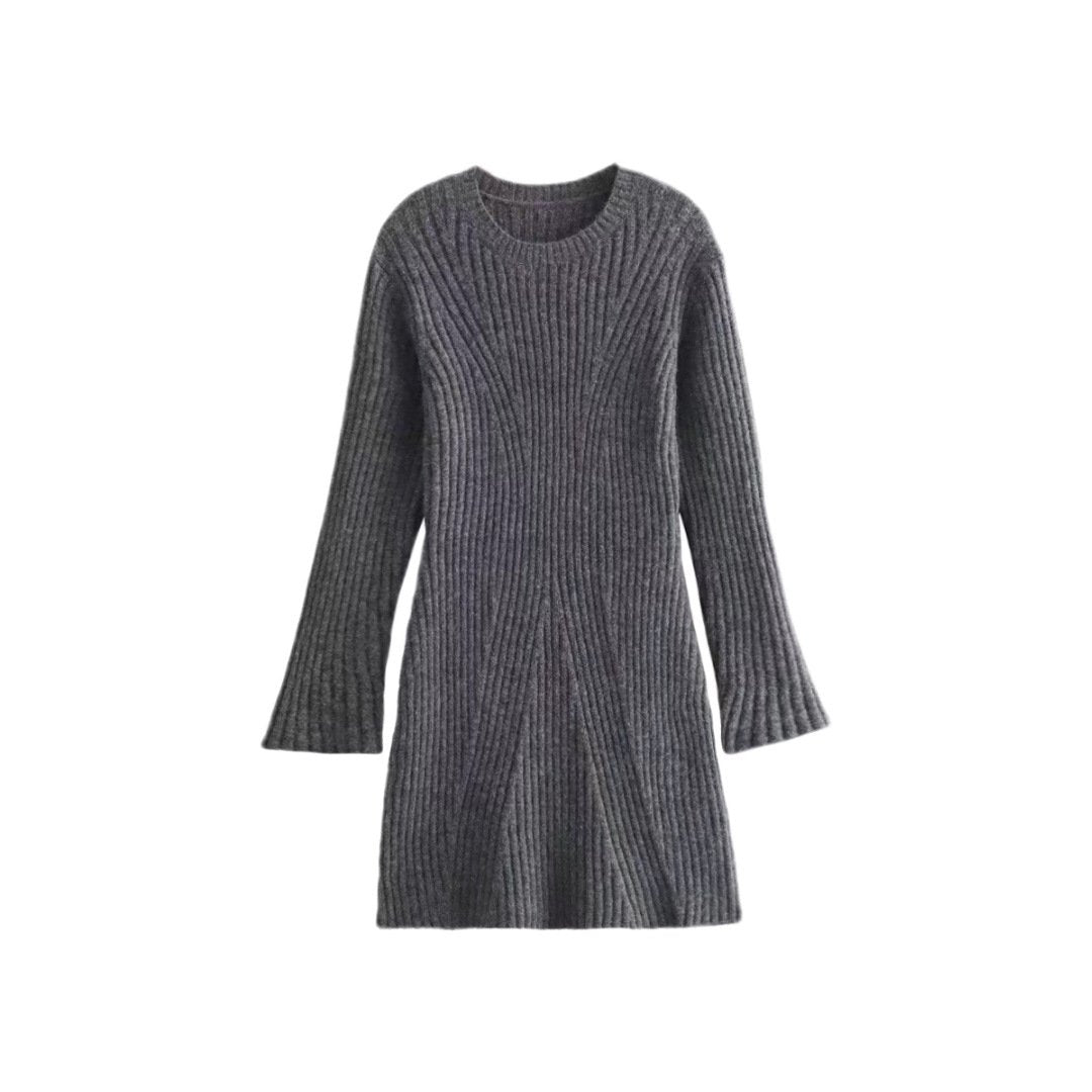 Robe en tricot avec fils