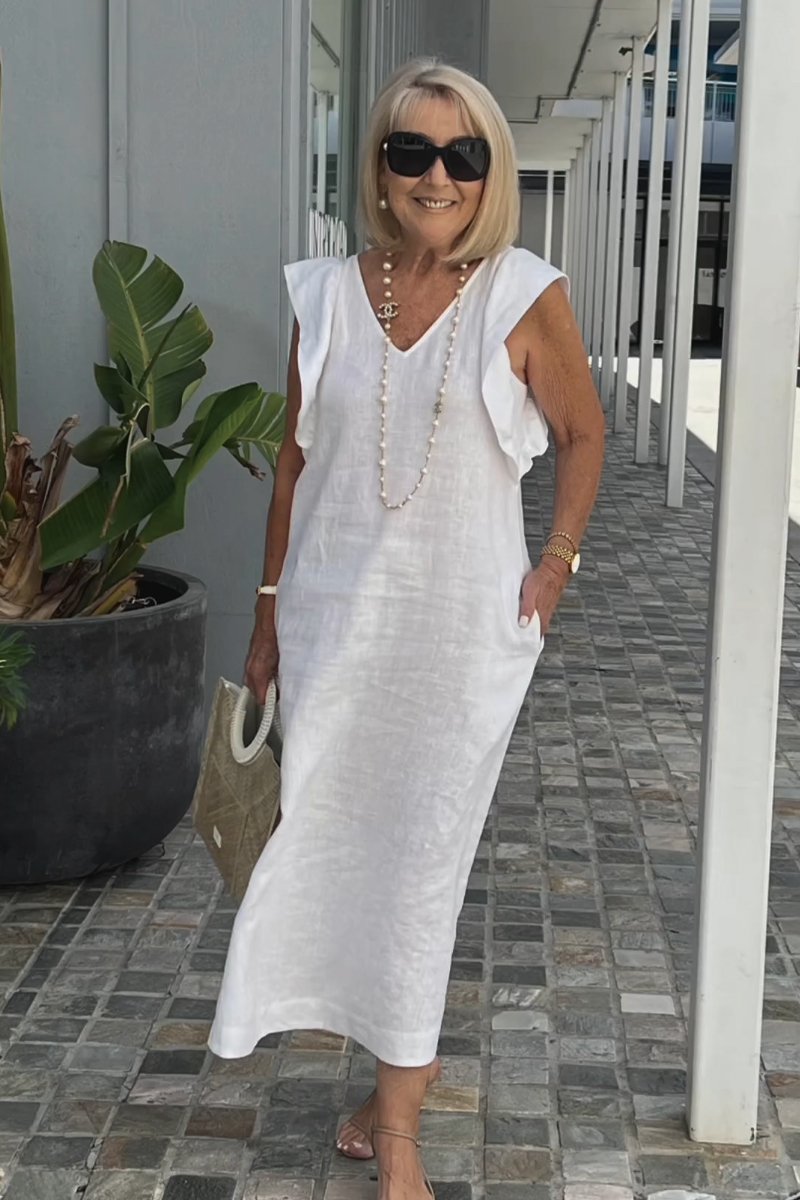 Robe en lin et coton Kaleena™